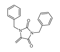 1,3-dibenzyl-5-methylideneimidazolidine-2,4-dione Structure