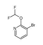 3-Bromo-2-(difluoromethoxy)pyridine Structure