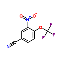 3-硝基-4-(三氟甲氧基)苯甲腈图片