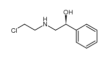 N-(2-chloroethylamino)-1-phenyl-1-ethanol Structure