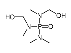 [[dimethylamino-[hydroxymethyl(methyl)amino]phosphoryl]-methylamino]methanol结构式