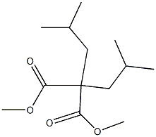二异丁基丙二酸二甲酯结构式