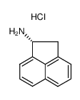 (R)-(acenaphthen-1-yl)amine hydrochloride结构式
