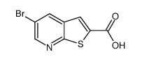 5-Bromothieno[2,3-b]pyridine-2-carboxylic acid Structure