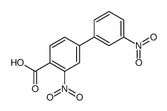 2-nitro-4-(3-nitrophenyl)benzoic acid Structure