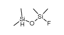 1-fluoro-1,1,3,3-tetramethyldisiloxane结构式