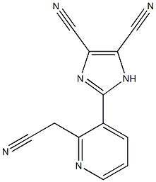 1-氰基甲基-4,5-二氰基-2-(3-吡啶基)咪唑图片