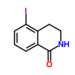 5-Iodo-3,4-dihydro-1(2H)-isoquinolinone Structure