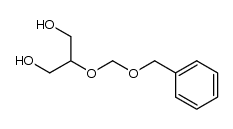 2-[(benzyloxy)methoxy]propane-1,3-diol结构式