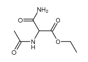 Alanine,N-acetyl-3-amino-3-oxo-,ethyl ester (9CI)结构式