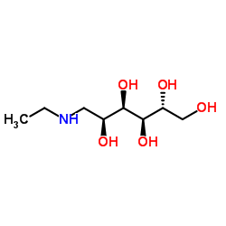 N-ethylglucamine structure