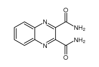 quinoxaline-2,3-dicarboxylic acid diamide Structure