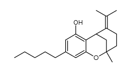 Δ4(8)-iso-Tetrahydrocannabinol Structure