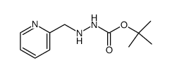 (tert-butoxy)-N-[(2-pyridylmethyl)amino]carboxamide结构式