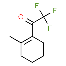 Ethanone, 2,2,2-trifluoro-1-(2-methyl-1-cyclohexen-1-yl)- (9CI)结构式