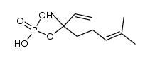 linalyl monophosphate Structure