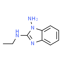 1H-Benzimidazole-1,2-diamine,N2-ethyl-(9CI)结构式