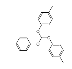 orthoformic acid tri-p-tolyl ester结构式