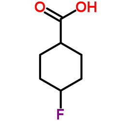 4-Fluorocyclohexanecarboxylic acid Structure