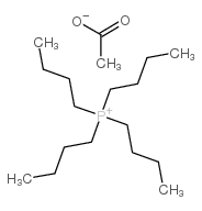 Tetrabutylphosphonium acetate acetic acid salt Structure