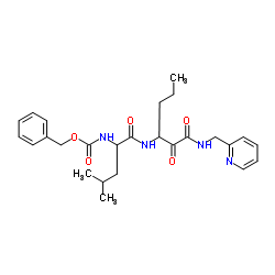 (Rac)-Calpain Inhibitor XII结构式