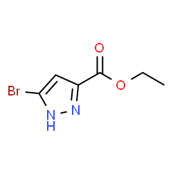 Ethyl 3-bromo-1H-pyrazole-5-carboxylate Structure