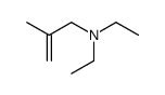 N,N-diethyl-2-methylprop-2-en-1-amine结构式