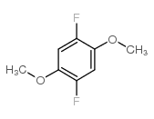 1,4-二氟-2,5-二甲氧基苯结构式