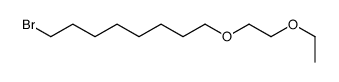 1-bromo-8-(2-ethoxyethoxy)octane Structure
