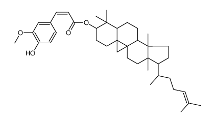 Cycloartenyl ferulate Structure