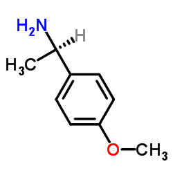 (R)-(+)-1-(4-甲氧基苯)乙胺结构式