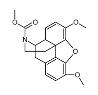 N-DesMethyl Thebaine N-Carboxylic Acid Methyl Ester Structure