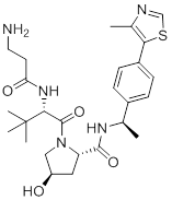 (S,R,S)-AHPC-Me-C2-NH2结构式