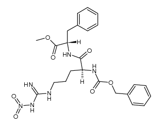(Z)-Arg(NO2)-Phe-OMe Structure