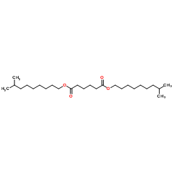 Bis(8-methylnonyl) adipate structure
