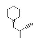 2-(piperidin-1-ylmethyl)prop-2-enenitrile Structure