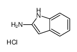 1H-吲哚-2-胺盐酸盐结构式