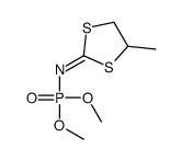 (Z)-N-dimethoxyphosphoryl-4-methyl-1,3-dithiolan-2-imine Structure