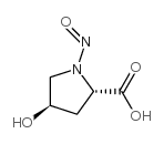 N-Nitroso-L-hydroxyproline Structure