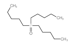 Phosphine oxide,tripentyl-结构式