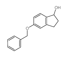 1H-Inden-1-ol,2,3-dihydro-5-(phenylmethoxy)-结构式