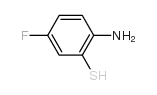 2-氨基-5-氟苯硫酚结构式