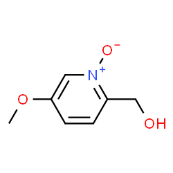 2-Pyridinemethanol, 5-methoxy-, 1-oxide (9CI)结构式