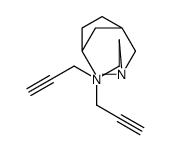 N,N-Di(2-propynyl)-3-azabicyclo[3.2.1]octane-3-ethanamine Structure