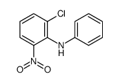 2-chloro-6-nitro-N-phenylaniline结构式