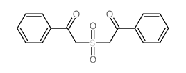 Ethanone, 2,2'-sulfonylbis[1-phenyl-结构式