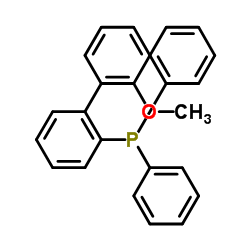 2-二苯基膦-2'-甲氧基联苯结构式
