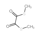 1,2-bis(methylsulfanyl)ethane-1,2-dione Structure