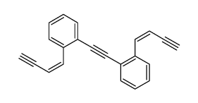 bis[2-((1Z)-1-buten-3-ynyl)phenyl]acetylene结构式