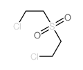 Ethane,1,1'-sulfonylbis[2-chloro-结构式